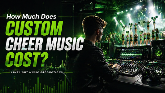 How much does custom cheer music cost — Limelight Music Productions