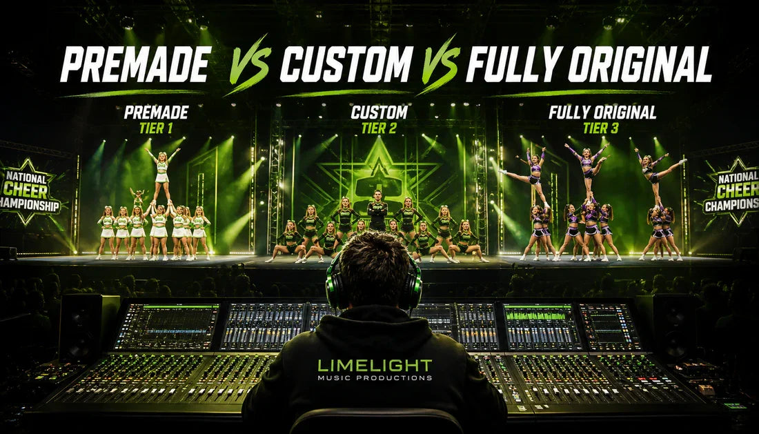 Premade vs Custom Cheer Music: A Coach's Guide